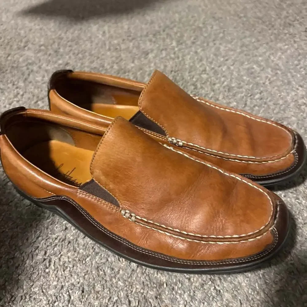 Cole Haan Tucker Venetian Leather Slip-On Loafers